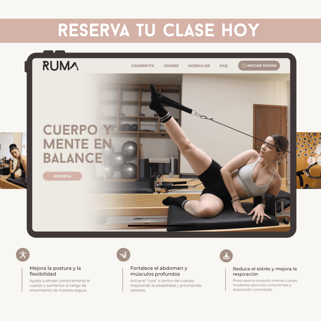 Ruma Pilates Studio — Pilates en Cadereyta Jiménez